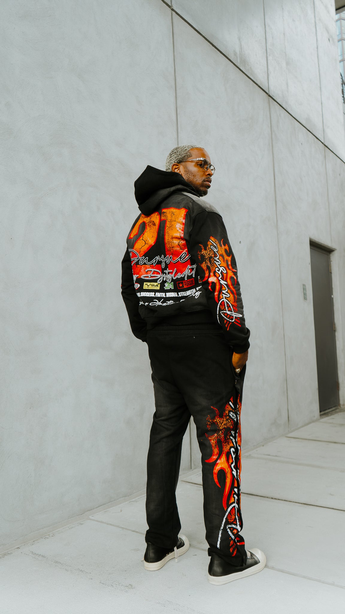 “WTF” Zip-Up Hoodie